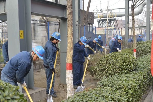 公司共青团体系主动展开学雷锋勾当