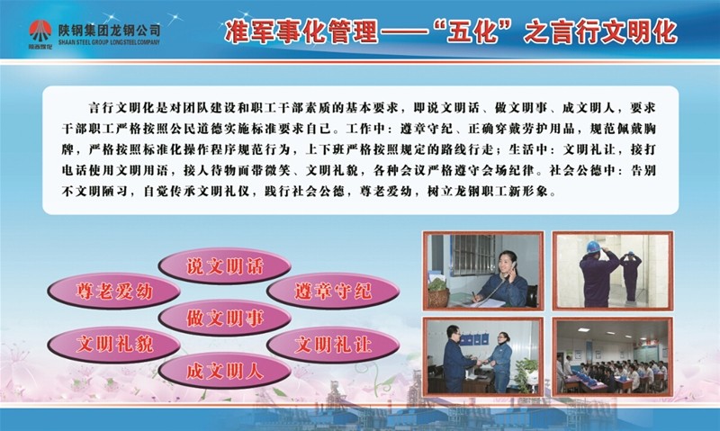 五化展板-言行文化化