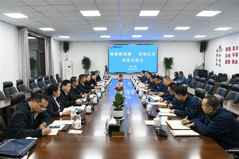 陕煤新型动力科技股分无限公司一行来公司漫谈交换